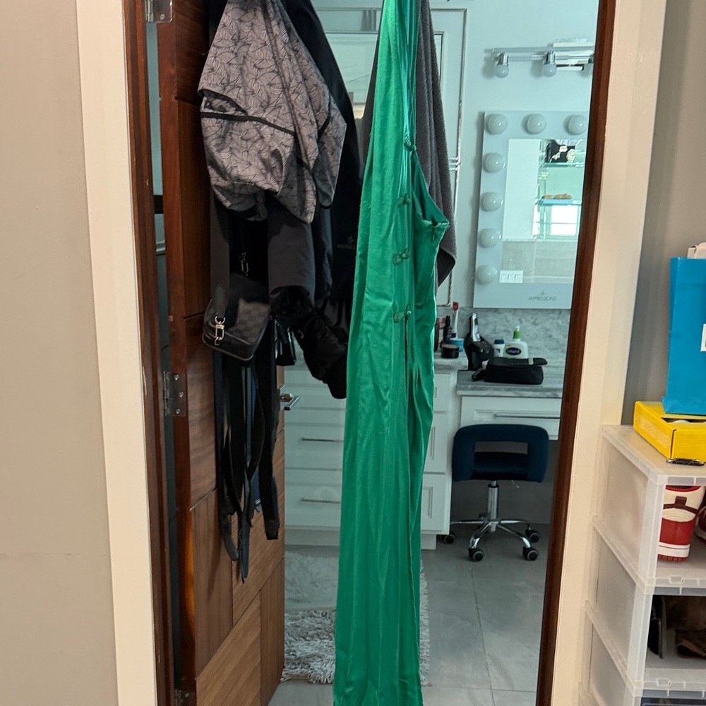 Elegant Green Prom Dress